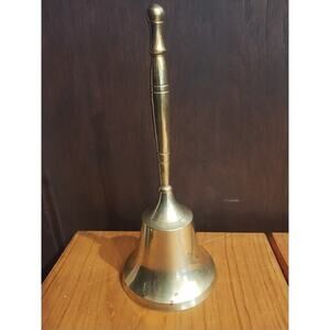 Vintage Brass Bell 7” Unbranded Holiday Traditional